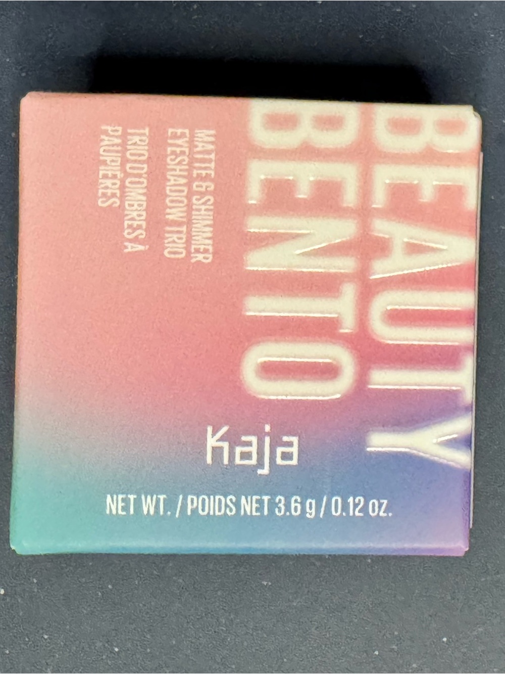Kaja Beauty Bento Matte & Shimmer Eyeshadow in Rose Macaron BNIB